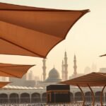 مظلات وسواتر الرصيفة مكة