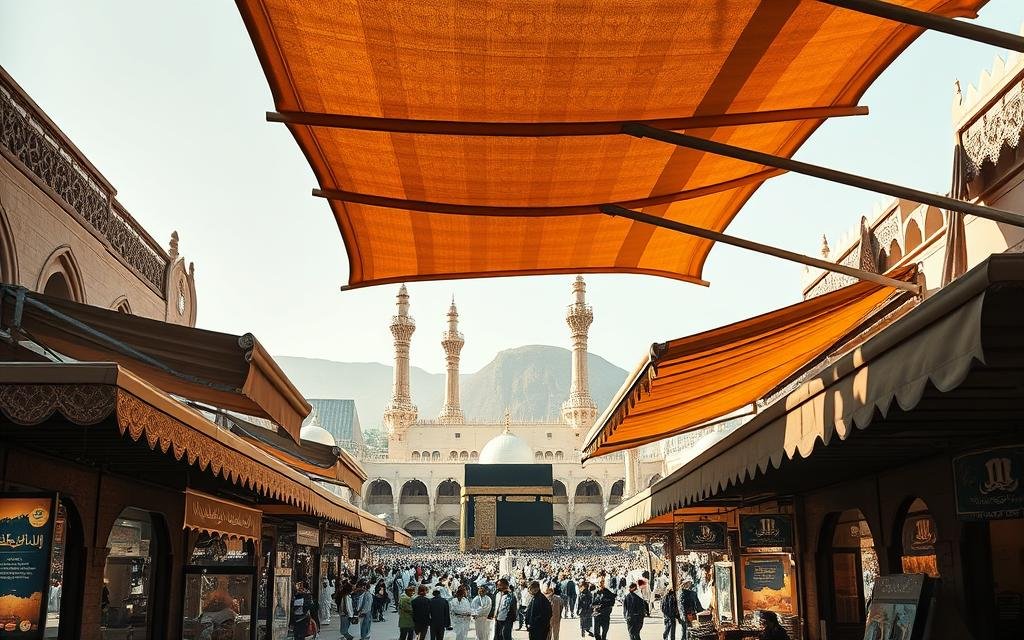 تركيب مظلات فى مكة